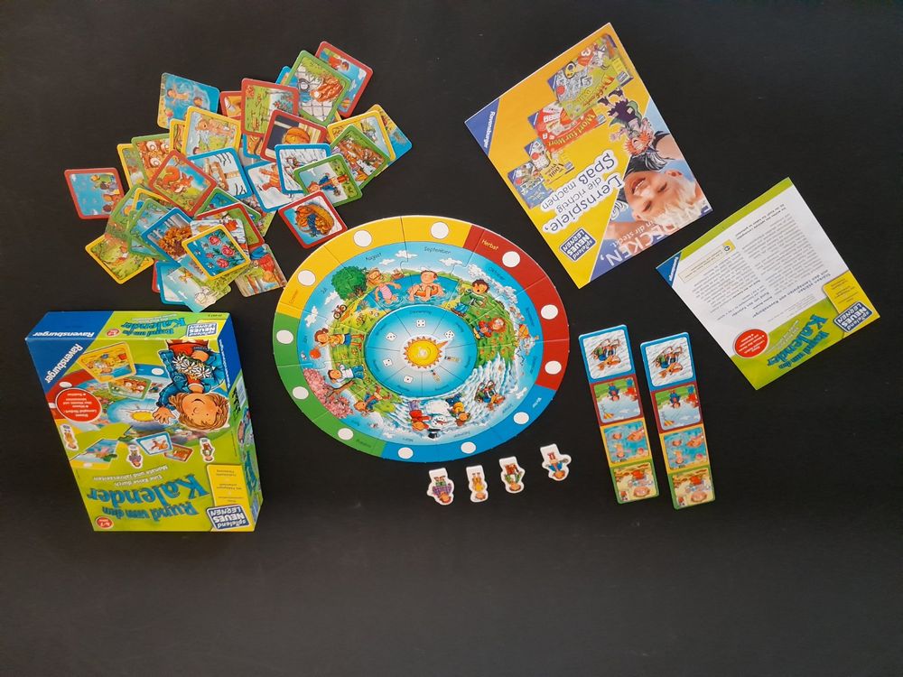 RAVENSBURGER Kinderspiel Rund um den Kalender | Kaufen auf Ricardo