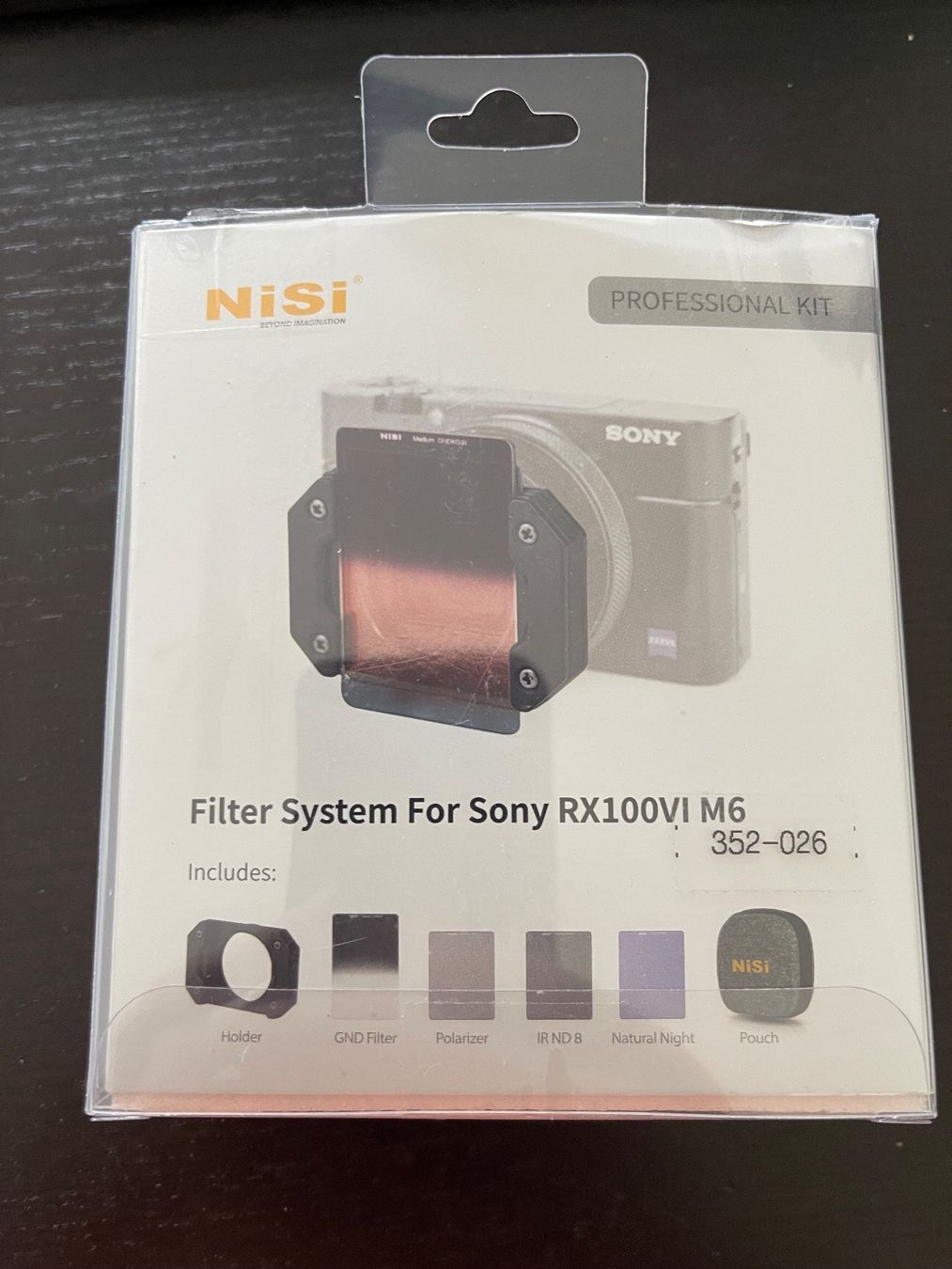 Nisi Filtri: Nisi Professional Kit filter pour Sony RX100VI – Nuovo e nell'imballaggio originale da Belmont-sur-Lausanne venduto da onepau1