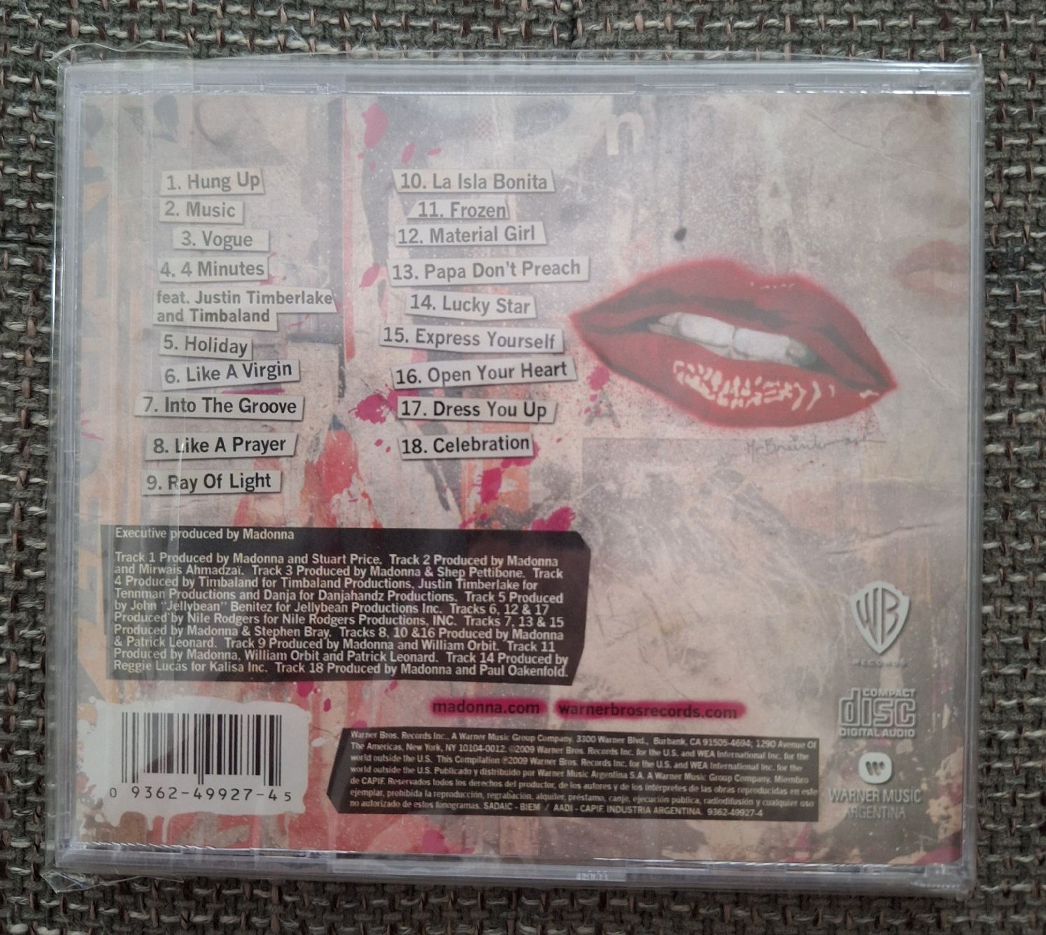 CDs: Madonna Celebration CD Argentina – Neuf avec emballage d'origine à Luzern par thomarco 1