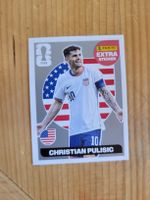 Sticker Panini Extra Christian Pulisic USA silver ⚽️