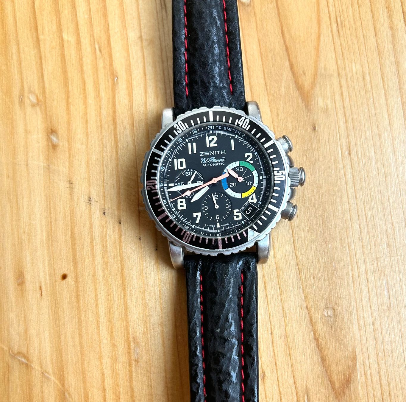 Zenith Montres: Zenith El-primero Rainbow-flyback chronograph – D'occasion à Colombier VD par Xzbit 9
