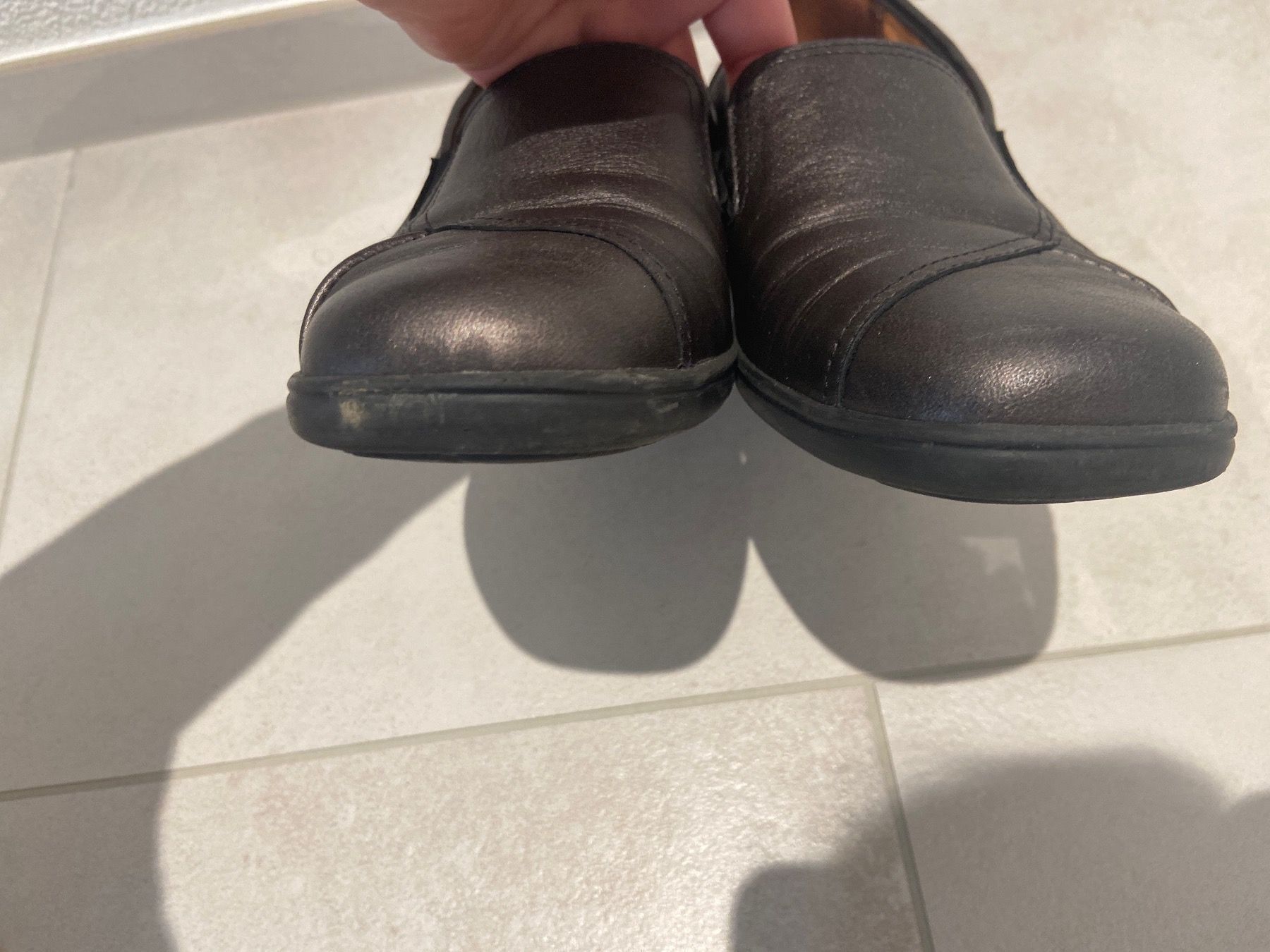 Scarpe da donna: Braune Damen Leder Schuhe – Usato da Zug venduto da Hehe 6