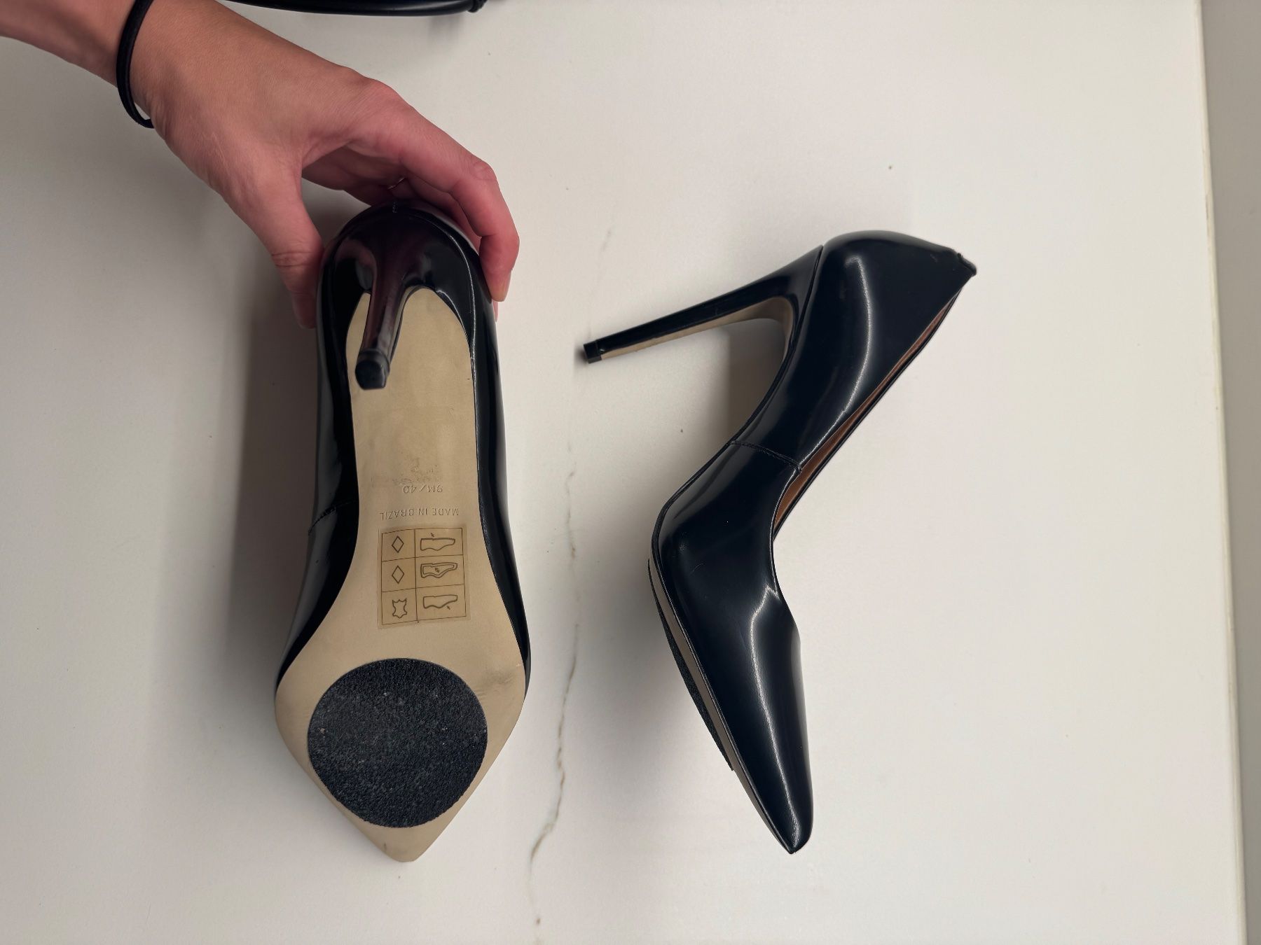 Steve Madden Scarpe da donna: Escarpins noirs vernis Steve Madden taille 40 – Usato da Lausanne venduto da fan_d56k 2
