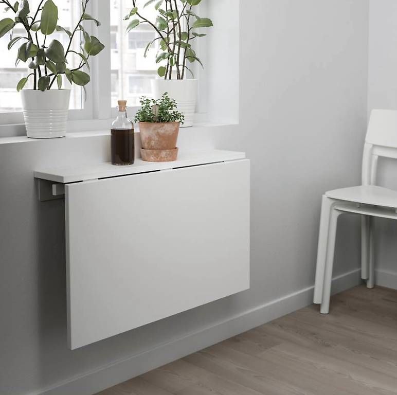 Ikea Scrivanie: Wandklapptisch + Schreibtischtuhl – Usato da Oberentfelden venduto da _Ambar_ 1