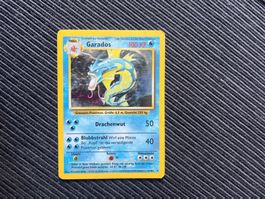 Pokemon Garados holo Base Set deutsch