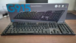 Clavier gaming Logitech G915 sans fil occasion CH layout