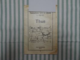 Topografische Karte der Schweiz - 1934 - THUN - M295