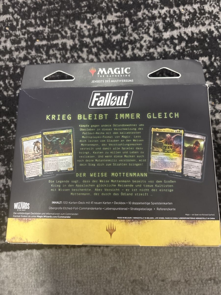 Magic The Gathering Carte collezionabili: Magic the Gathering: Fallout - Jenseits des Multiversums – Nuovo e nell'imballaggio originale da Emmenbrücke venduto da Dr.Stone 3