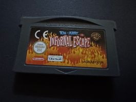 TOM AND JERRY IN INFURNAL ESCAPE SPIEL FÜR NINTENDO GBA