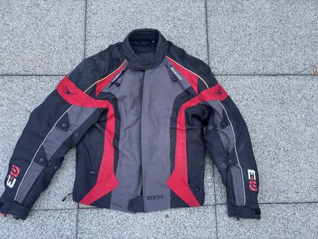 M3 Sport Motorradjacke Grösse M Schwarz Rot Grau