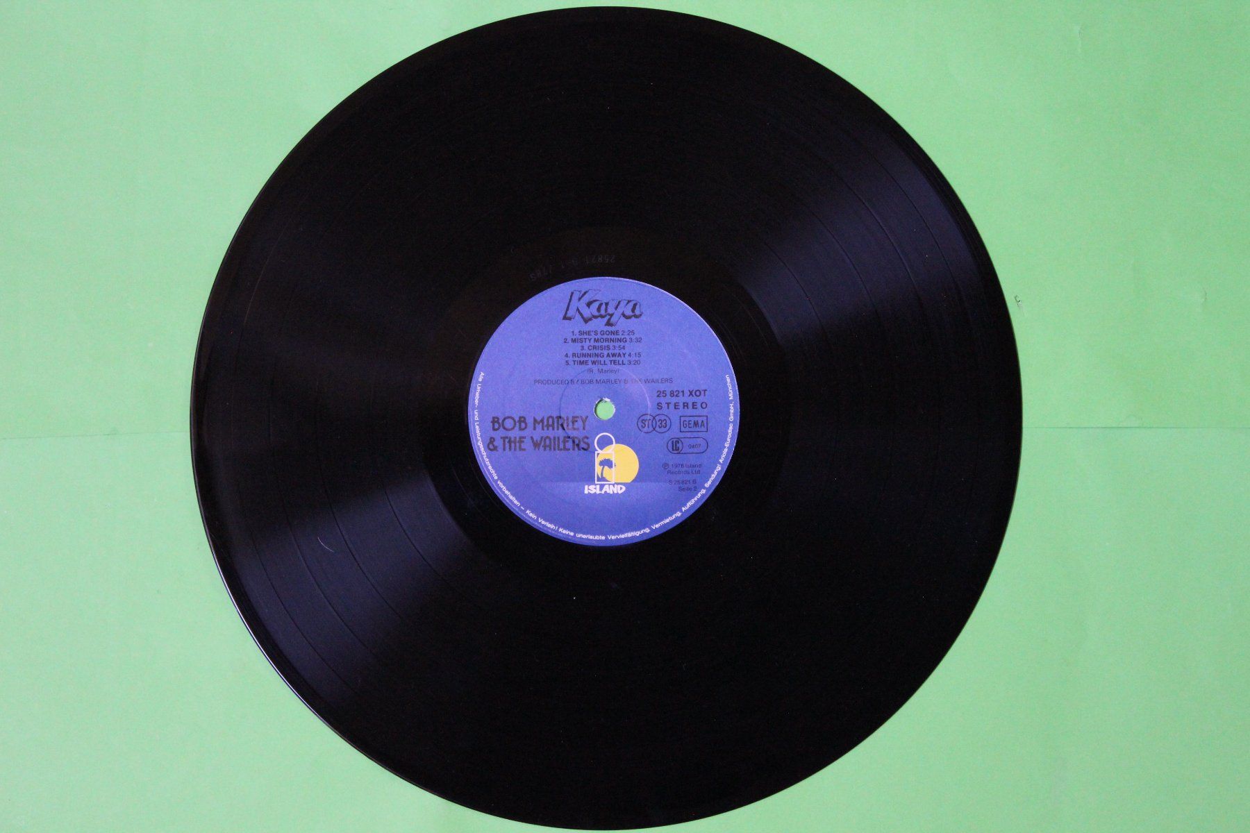 Dischi in vinile: Bob Marley - Kaya LP Vinyl 12" 1978 – Usato da Tübach venduto da JamesStone 5