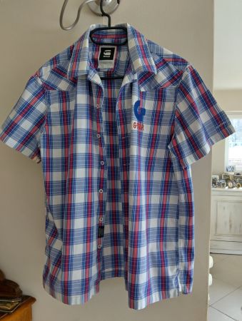 Chemise G-Star Raw à manches courtes, Taille M, neuve