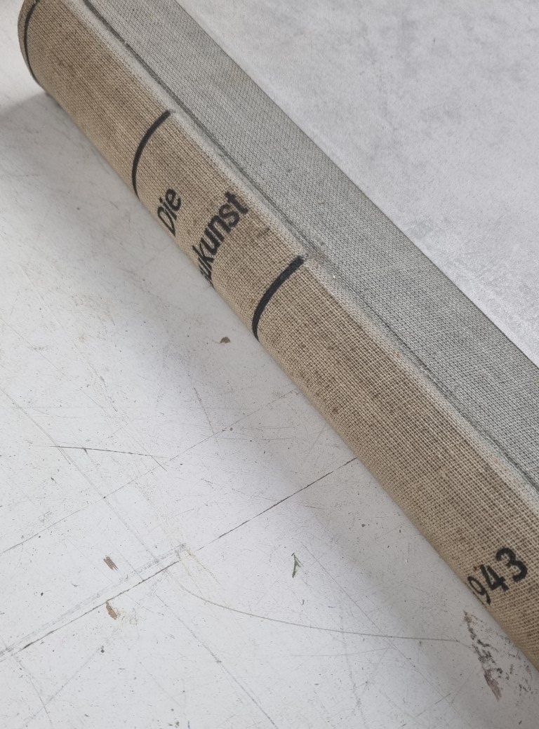Libri: Die Baukunst. Buch von 1943 – Usato da Flums venduto da Flumsantik 1