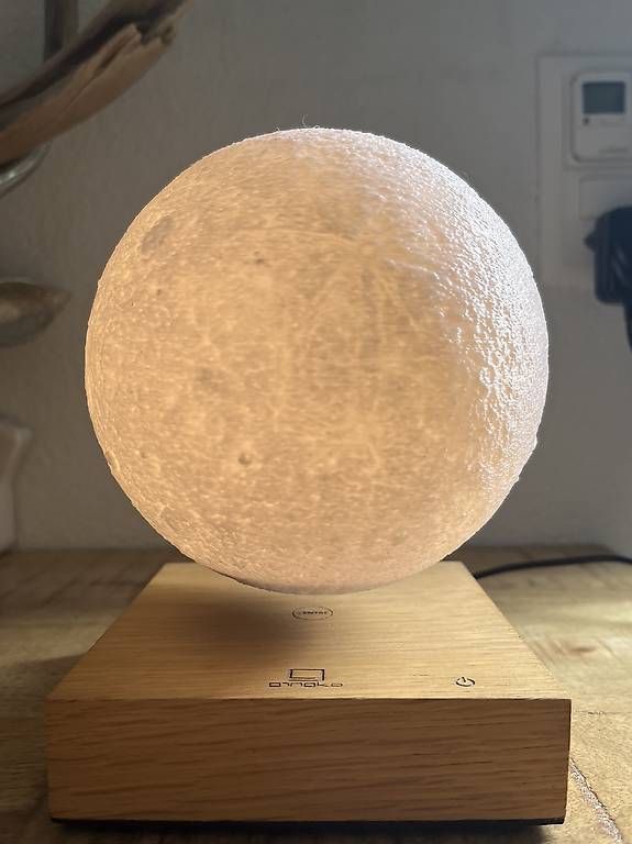 Lampade: Schwebende, drehende Mondlampe – Usato da Adetswil venduto da aji_sys5 2