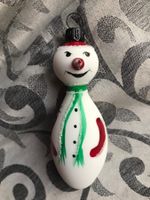 Schneemann Christbaumschmuck aus Lauscha