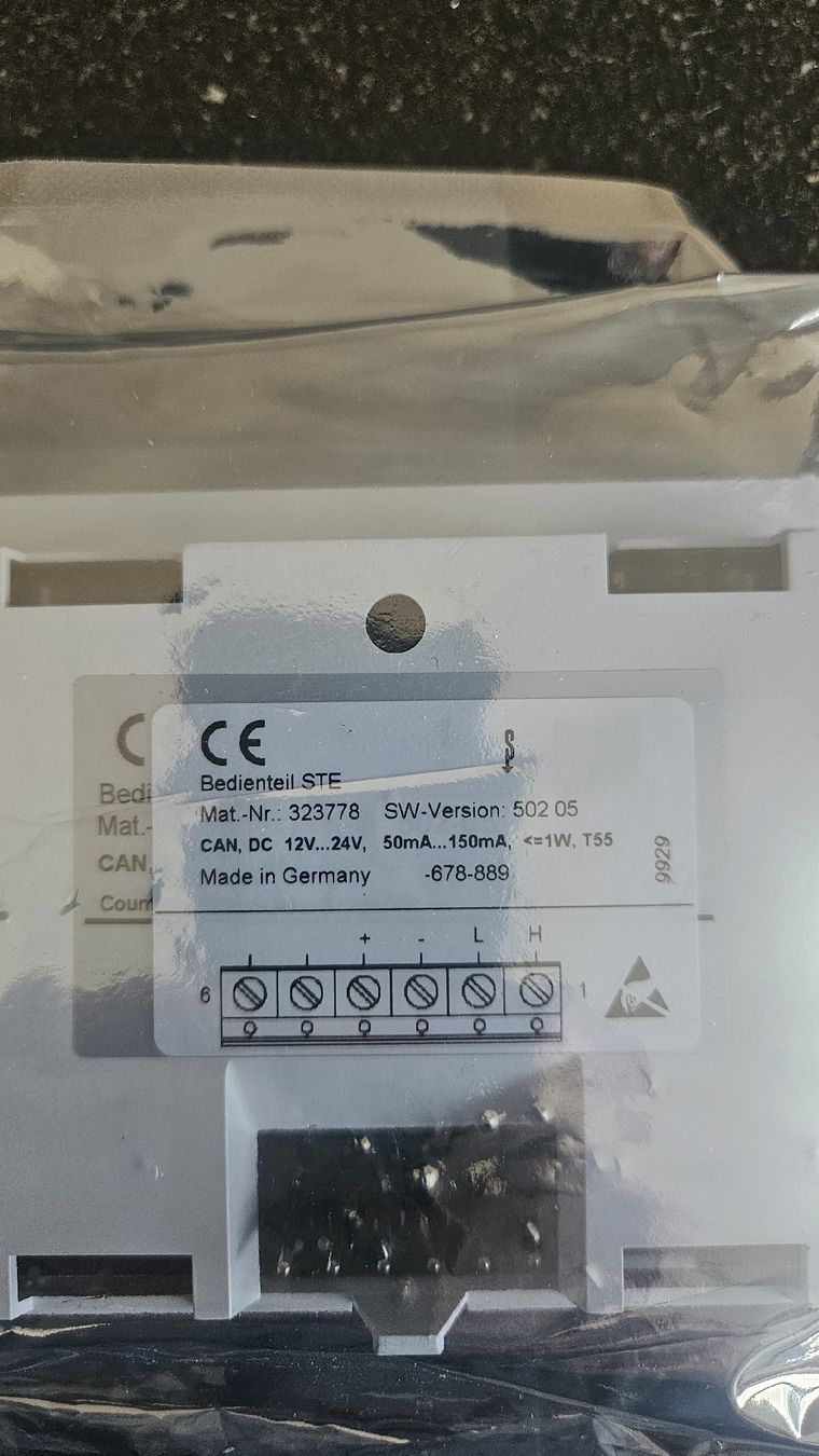 Steuerung: Bedienteil STE SW-Version 502 05 new – Neu und originalverpackt aus Sachseln von laz_65cg 1