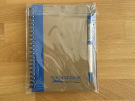 Carnet de notes avec stylo du Monténégro