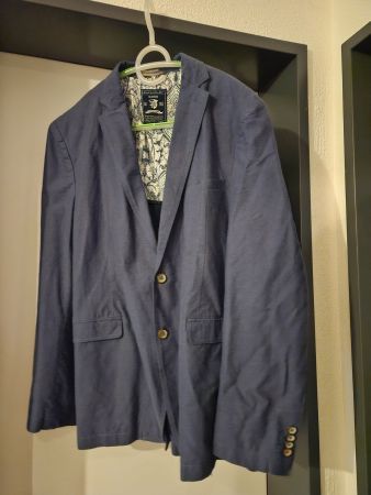 Neu: Blazer ungefüttert - blau - ohne Innentaschen - Gr.27