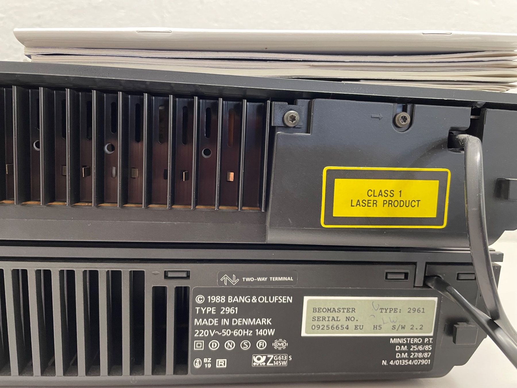 Bang & Olufsen Lettore multimediale & Streamer: Bang & Olufsen 4500 System/ mit VX 7000 VHS Player – Usato da Niederdorf venduto da LeptonAG 8