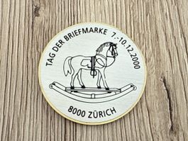 Tag der Briefmarke 2000 Zürich – Sammlerplakette / Medaille