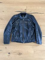 Harley Davidson Motorrad Jacke, Leder, Grösse L