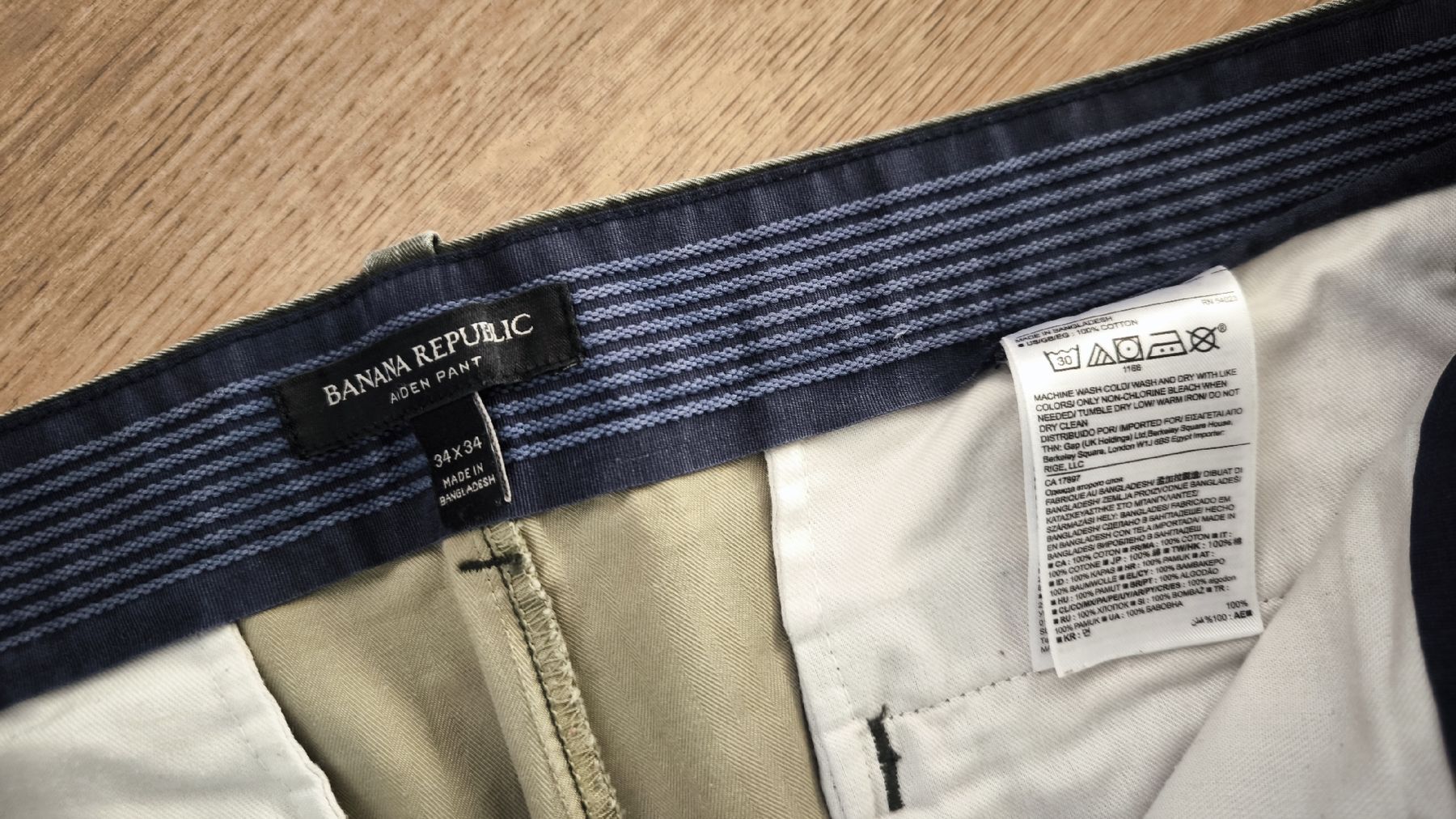 Pantaloni: 3x Marken-Hosen 34x34 – Usato da Ebikon venduto da brombomboli 3