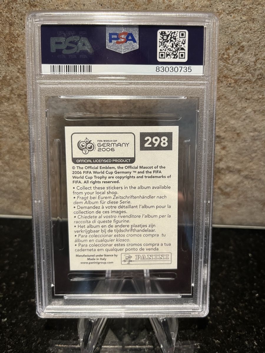 Panini Sammelbilder & Trading cards: Cristiano Ronaldo RC Panini World Cup PSA 9 – Neu (gemäss Beschreibung) aus Moudon von AndreSR89 1