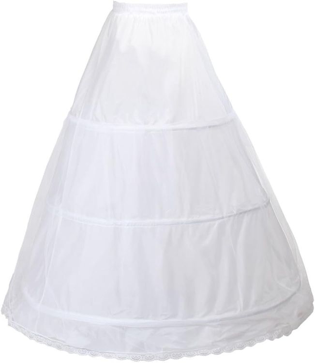 Reifrock Unterrock crinoline 3 ringe‪ 1