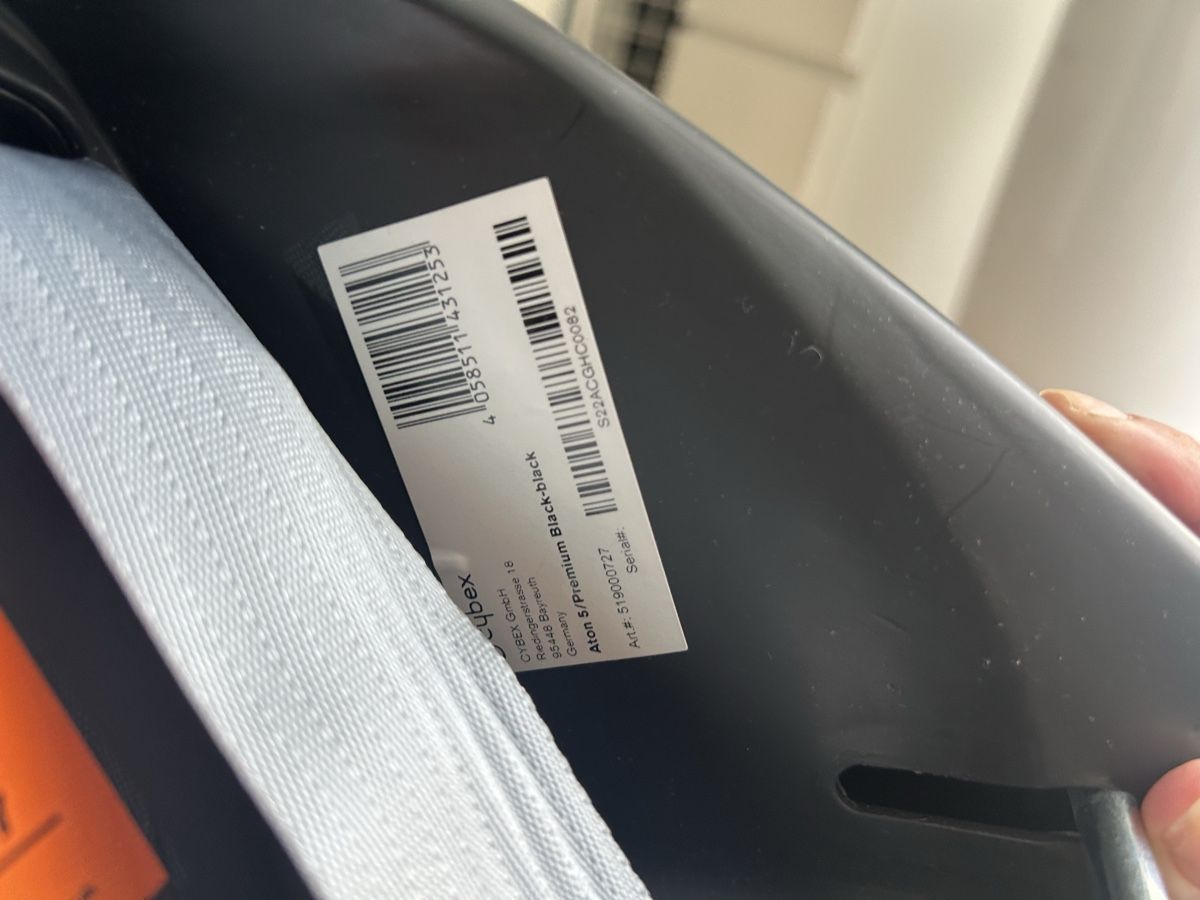 Cybex Seggiolini per auto: Cybex Aton 5 Granite Black Babyschale Autoschale – Usato da Zürich venduto da nam_cd9v 4