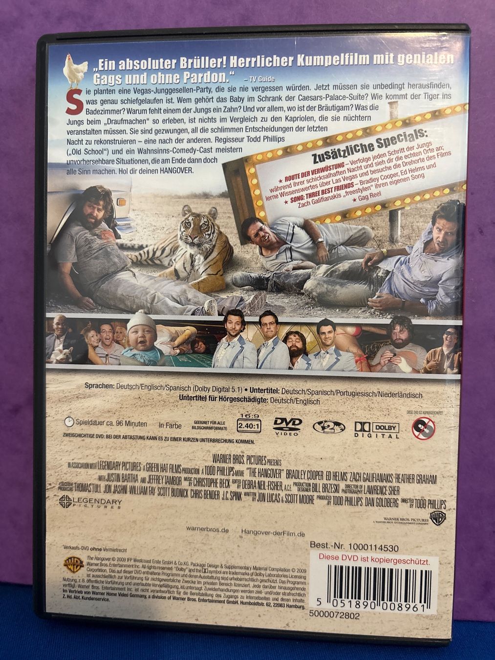 Tutti i DVDs: Hangover   (Bradley Cooper) TWINT – Usato da Spreitenbach venduto da SwissTradeMan 1