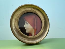 Tableau rond d'un enfant