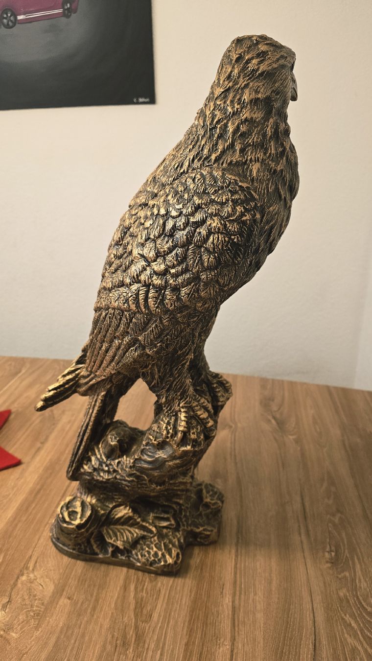 Skulpturen & Statuen: Adler Skulptur in Bronzeoptik, NEU – Neu und originalverpackt aus Dussnang von Priska2285 3