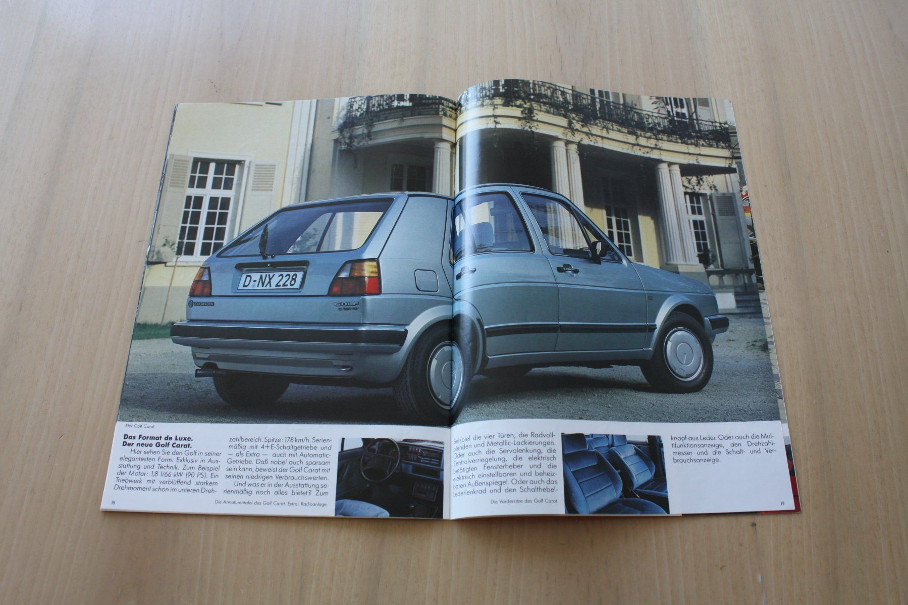 VW Dokumente: VW Golf II Prospekt 8/1984 – Gebraucht aus Wikon von erwin400 5