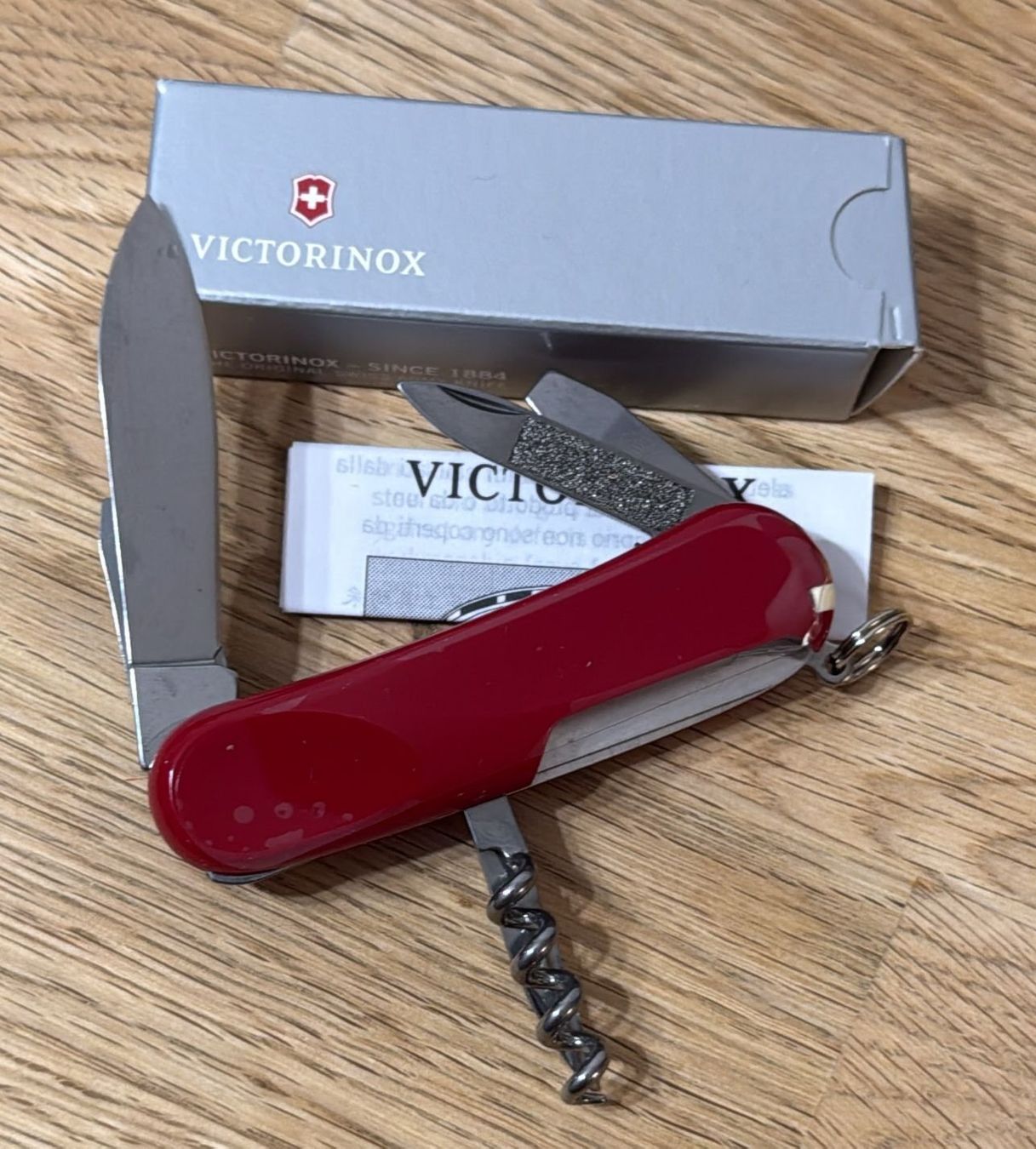 Victorinox Coltelli tascabile: VICTORINOX SACKMESSER EVOLUTION 10 RED – Nuovo e nell'imballaggio originale da Zürich venduto da Frei-Occasionen 3