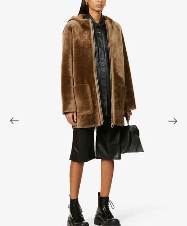Sandro reversible coat