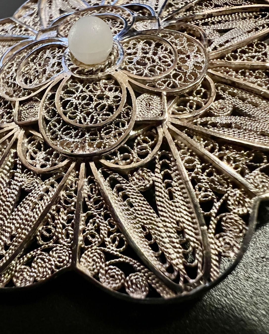 Broches & Aiguilles: Filigrane Brosche Sterlingsilber – D'occasion à Chur par Penting1935 2