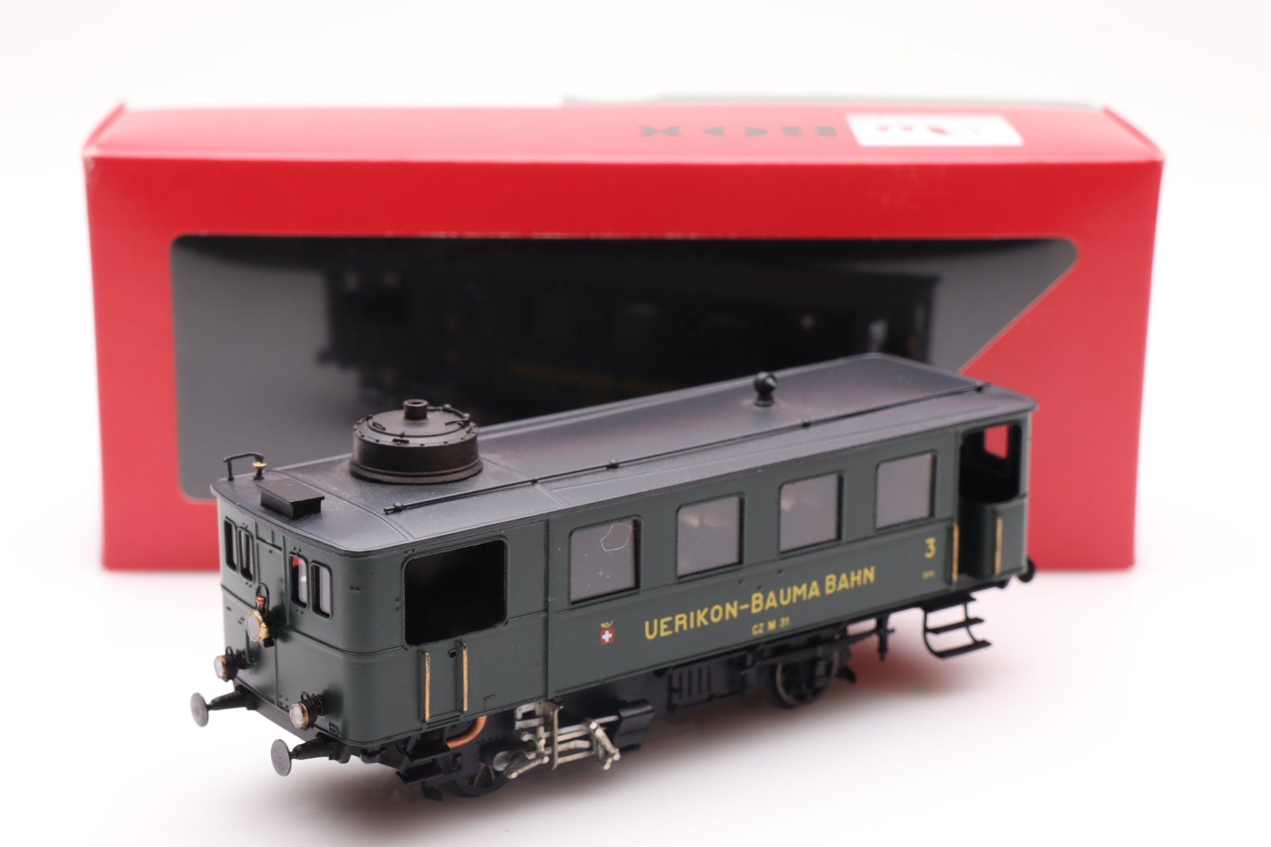 Born Modellini di ferrovie: Born 3752-F UeBB CZm 31 DC, H0 – Nuovo (secondo la descrizione) da Ried (Muotathal) venduto da Modellbahn.swiss
