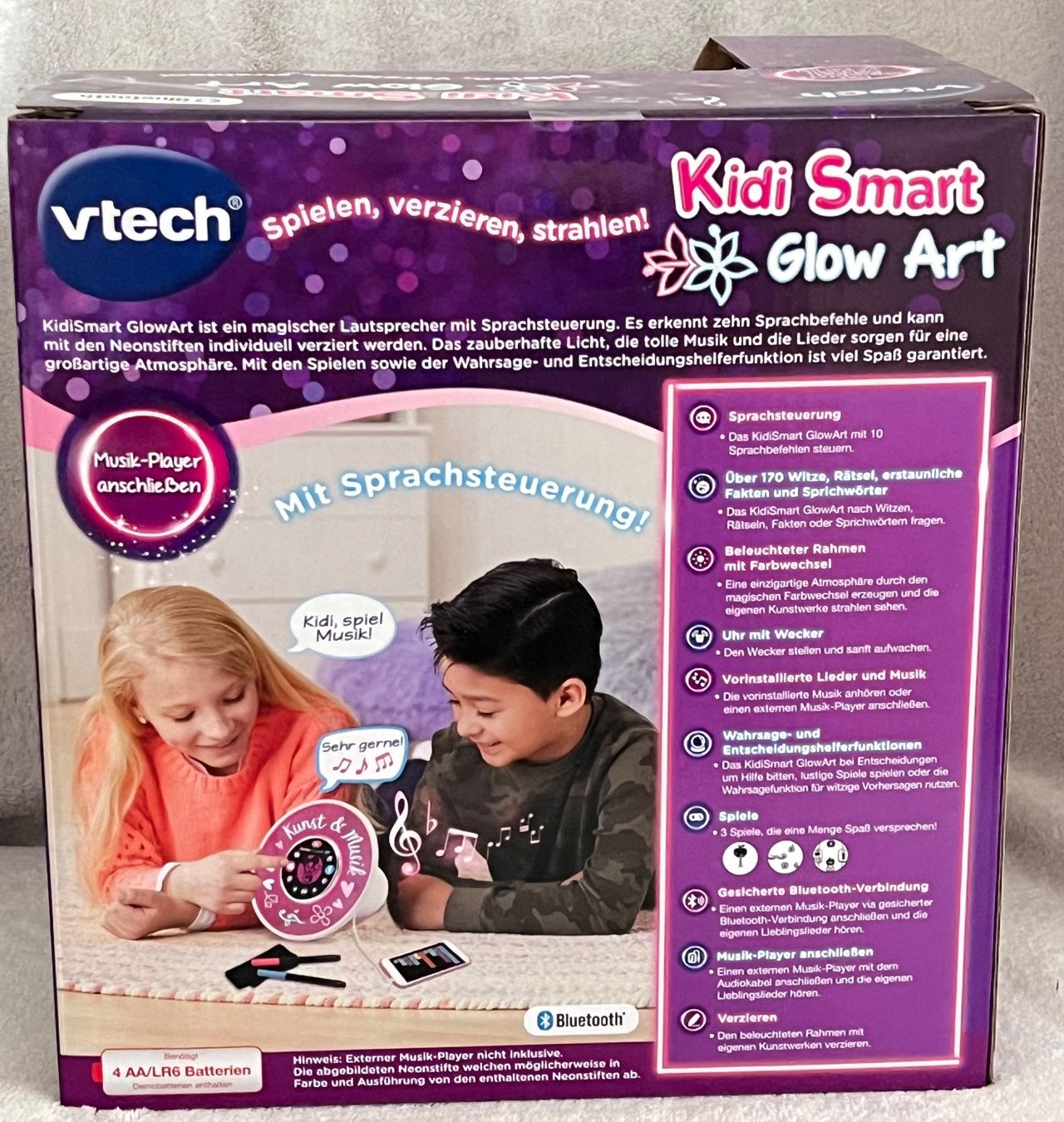 Vtech Sonstiges Spielzeug & Basteln: vtech Kidi Smart Glow Art 10-in-1 Deutsch – Neu und originalverpackt aus Oberegg von  1