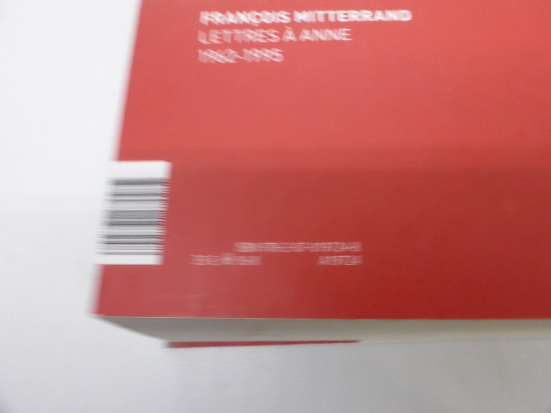 Libri: François Mitterrand - Lettres à Anne - 2016 – Usato da Porrentruy venduto da Kim017 3
