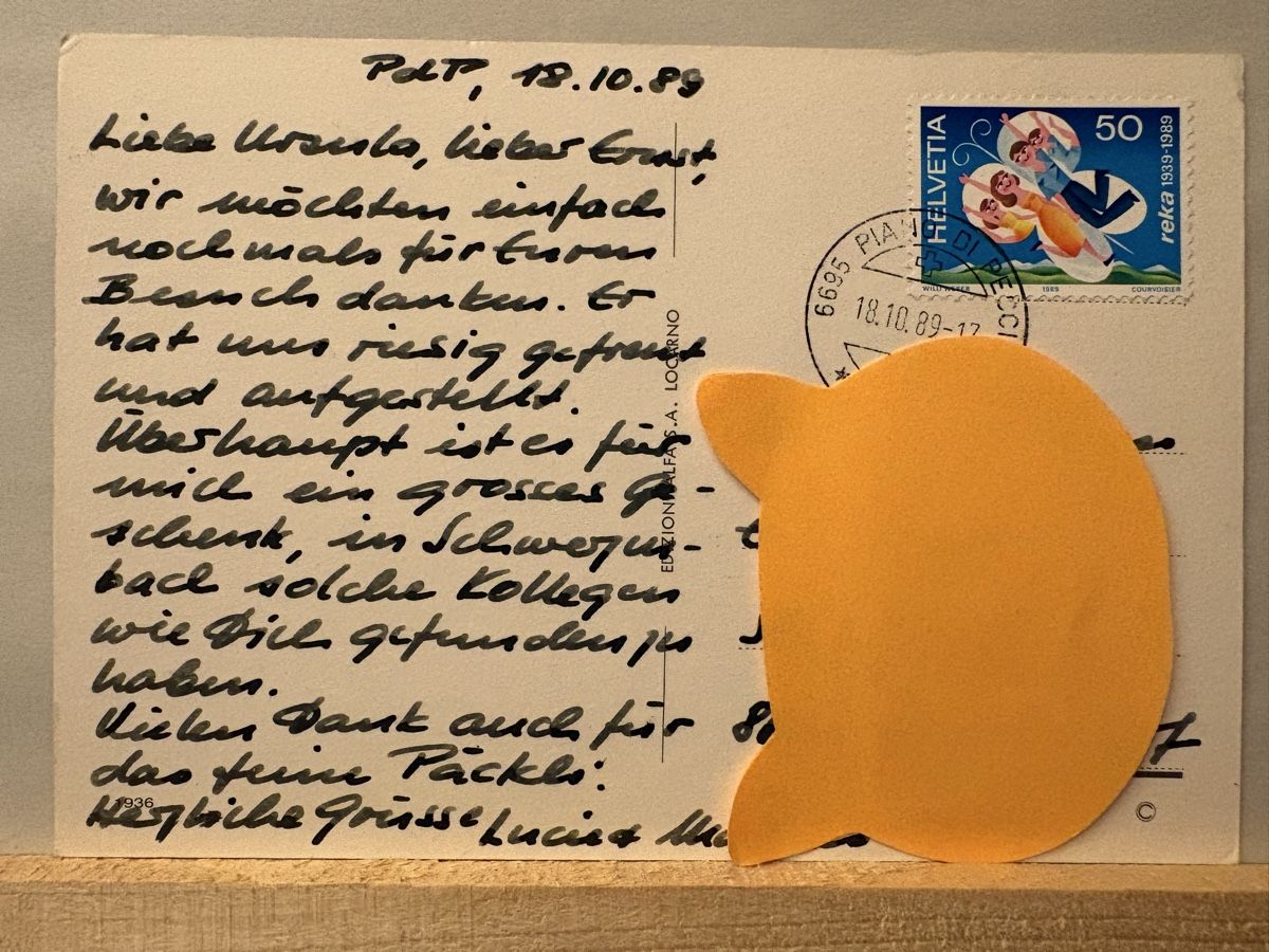 Cartoline postali: AK von Piano di Peccia – Usato da Rümlang venduto da Kartenpost1 1