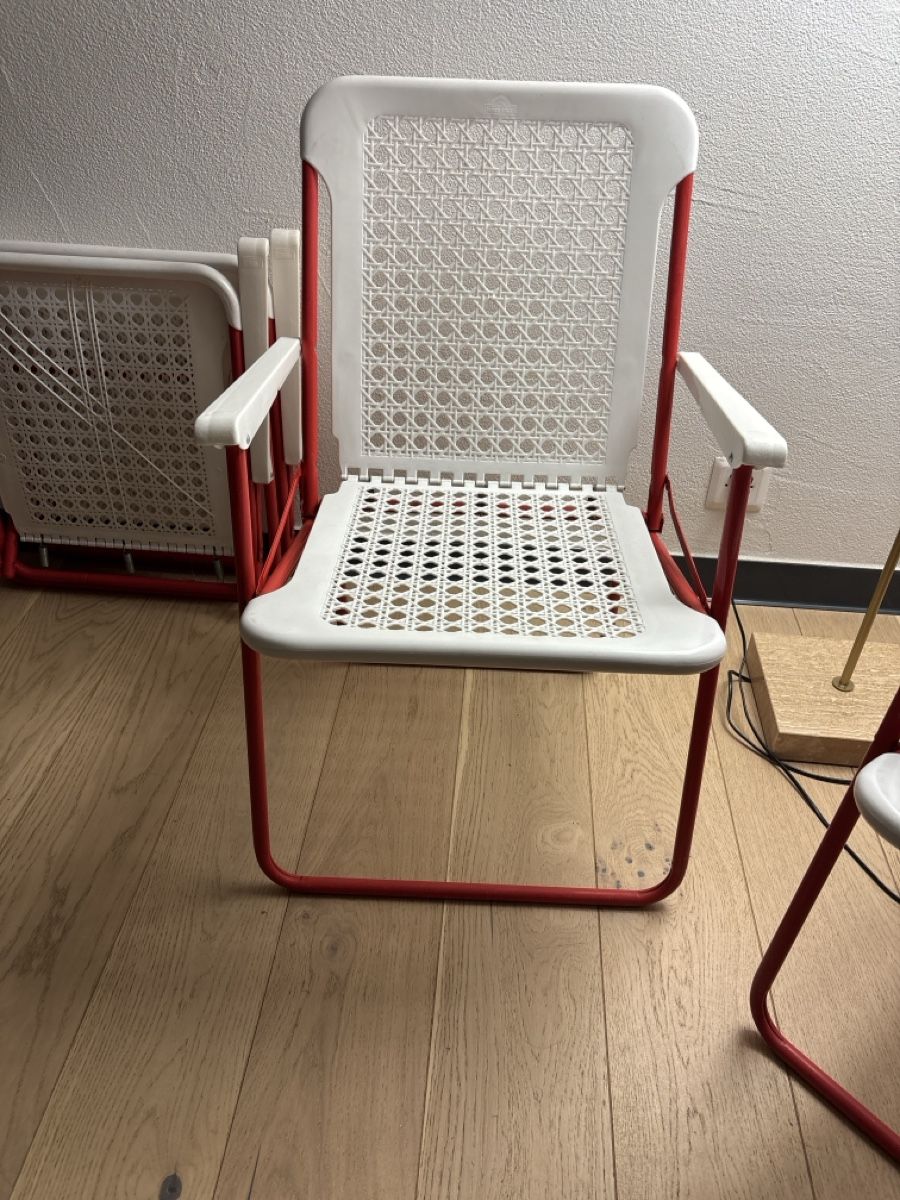 Chaises: 4 chaises pliables Grand soleil – D'occasion à Estavayer-le-Lac par bde_mc5x