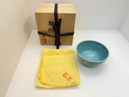 Teeschale Japan Chawan Keramik-  20. Jh. „Kiyomizu"