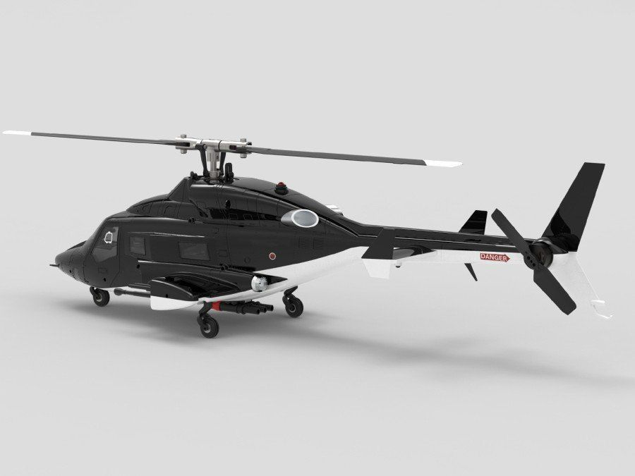 Modellismo RC: Scale Helicopter Airwolf - 6-Achs Gyro - GPS RTF-Set – Nuovo e nell'imballaggio originale da Entlebuch venduto da Hebu 3