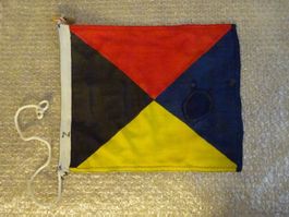 Signalflagge "Z" Jacht / Vintage