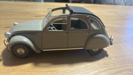 Modèle réduit Citroën 2CV gris état comme neuf