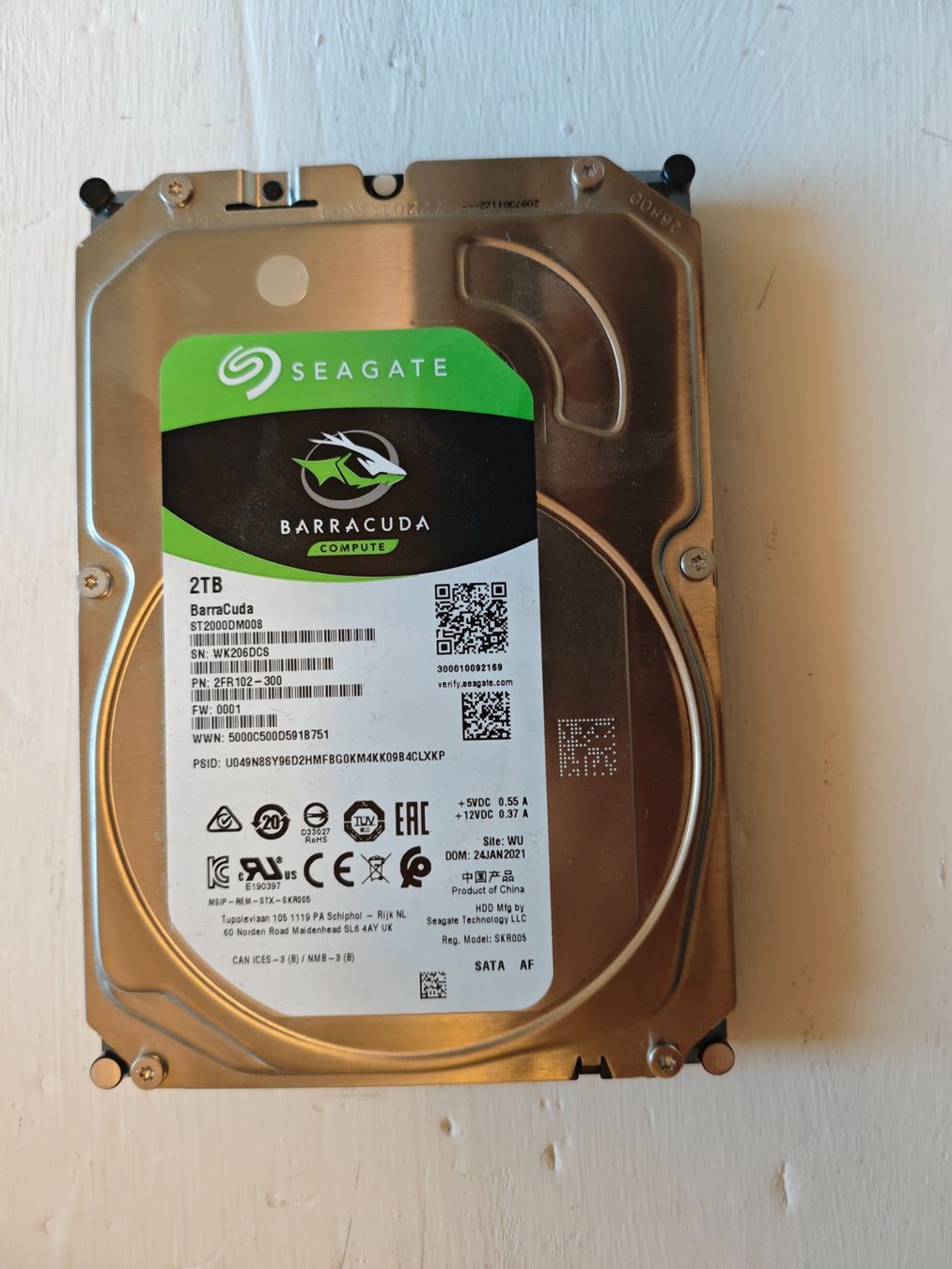 Seagate Dischi rigidi: Seagate Barracuda 2TB HDD ST2000DM008 – Usato da Dübendorf venduto da tho_v2cs