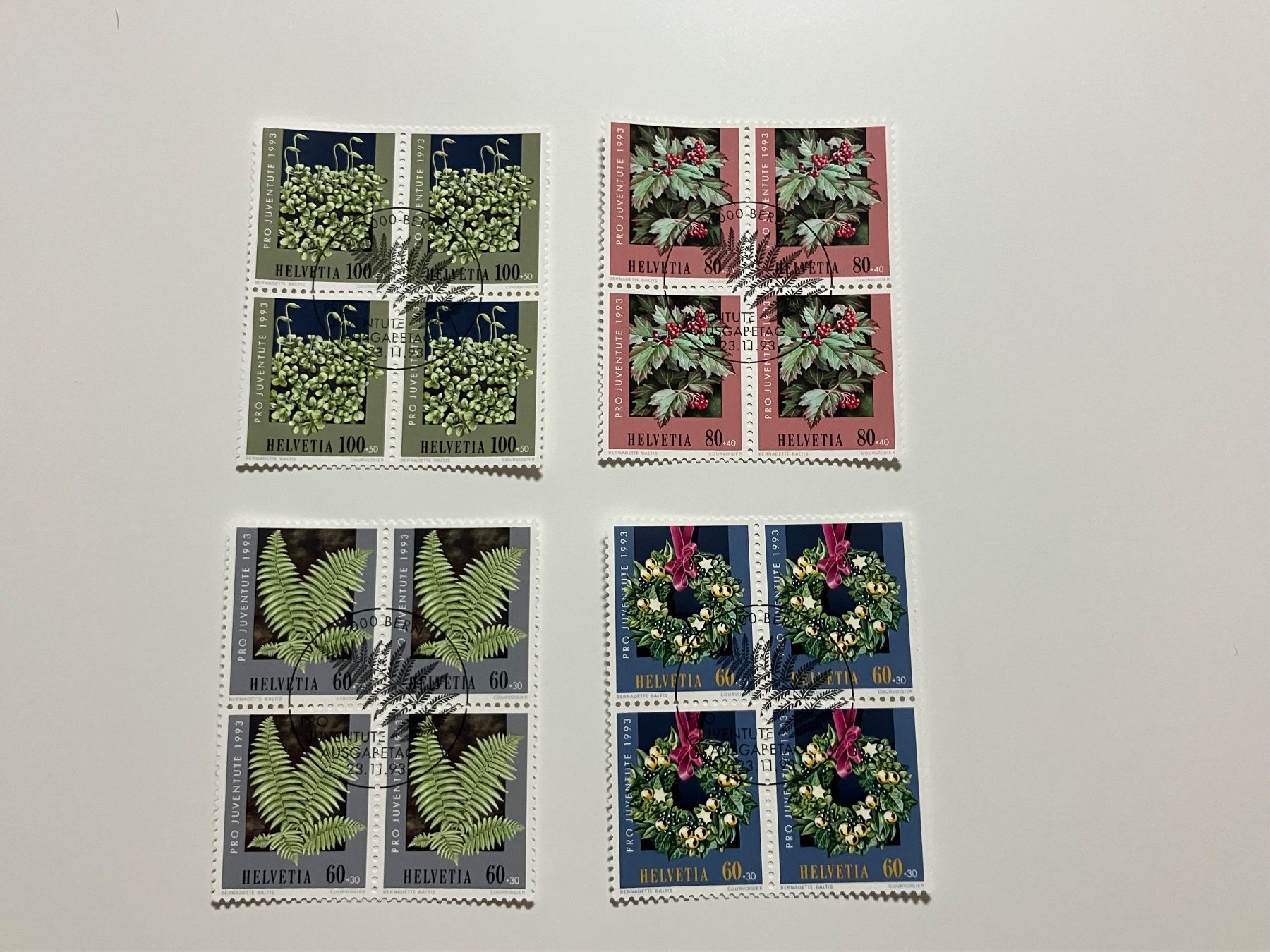 Alle Briefmarken: Pro Juventude 1993 – Gebraucht aus Riehen von vernizi