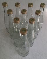 Glas Flaschen weiss 500 ml, neuwertig, 10 Stück