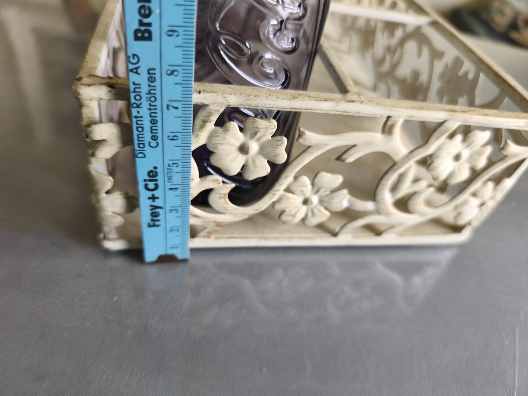 Portabottiglie: Shabby chic Ständer für Gläser – Usato da Zürich venduto da Jul69 5