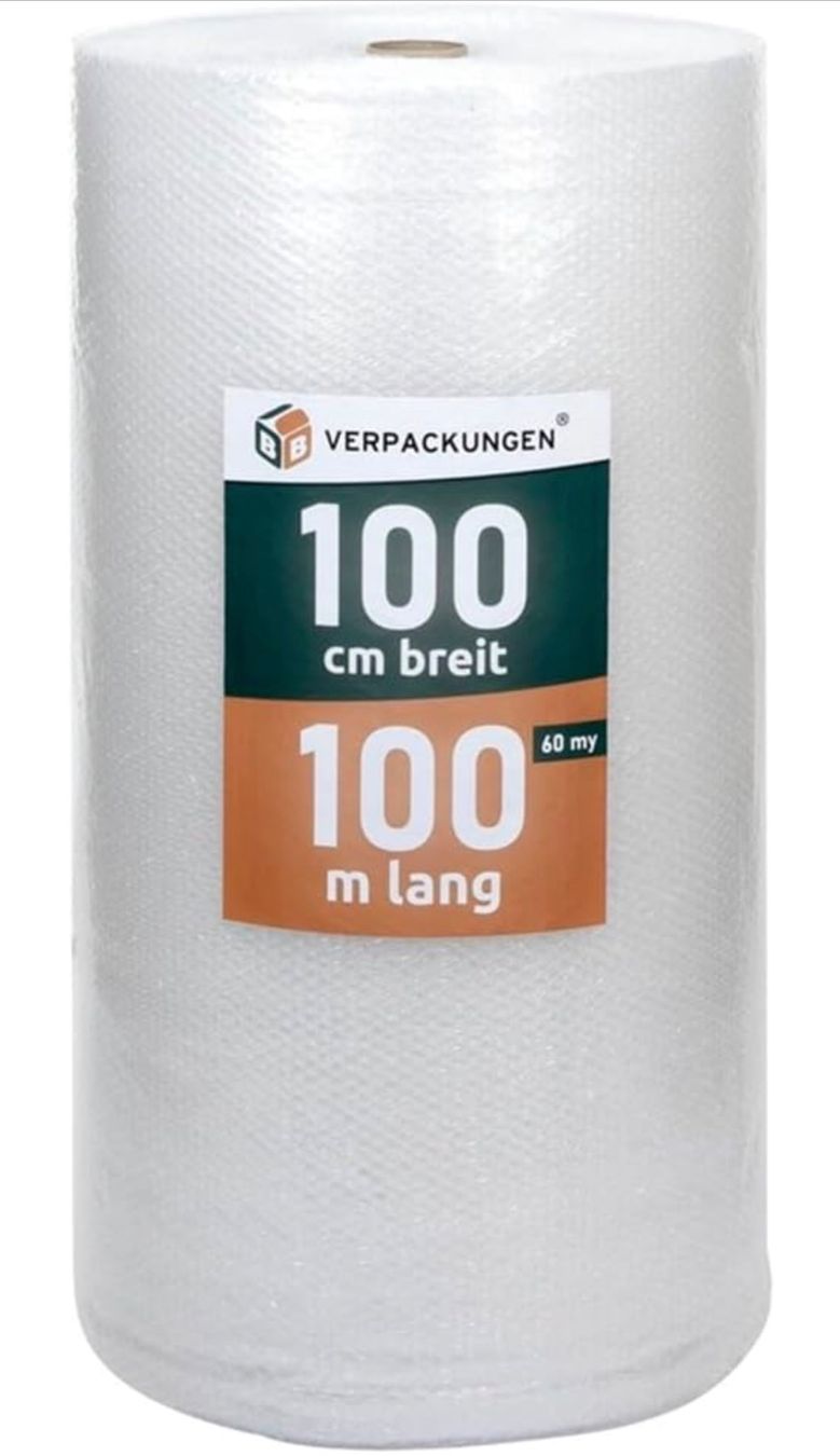 Materiale di riempimento: Profi Luftpolsterfolie 100cm x ca. 50 Meter Neuware ab CHF 1 – Nuovo e nell'imballaggio originale da Wildegg venduto da Swiss.Olympia